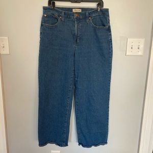 MADEWELL ✨ Perfect Vintage Wide-Leg Jean • Blue wash